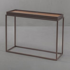 Mesa Lateral Loi Bronze e Recouro Caramelo Base Bronze - 78255