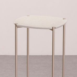 Pedestal Safira Alto Cimento Areia Base Champagne - 78300