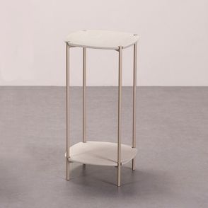 Pedestal Safira Baixo Cimento Areia Base Champagne - 78302