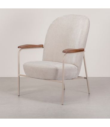 Poltrona Provence Bouclé Beige Skin Base Fendi - 78309
