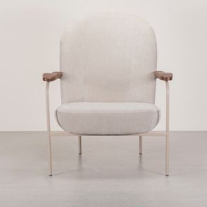 Poltrona Harmony Bouclé Beige Skin Base Fendi - 78309