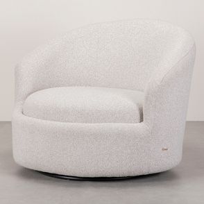 Poltrona Adele Giratória Bouclé Platinum - 78351