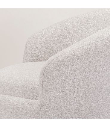 Poltrona Adele Giratória Bouclé Platinum - 78351