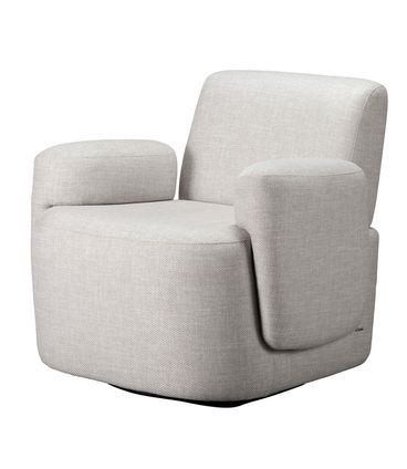 Poltrona Verona Giratória Trama Esmalte - 78353