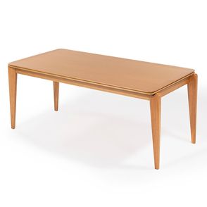 Mesa Retangular Rana Tampo Laminado Verniz Mel 180cm - 78498