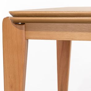 Mesa Retangular Rana Tampo Laminado Verniz Mel 180cm - 78498