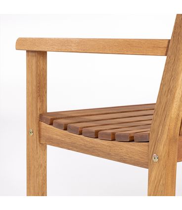 Banco Recanto 2 Lugares Madeira Stain Cor Jatobá - 15672