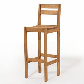 Conjunto Bistrô Recanto com 2 Banquetas Stain Jatobá - 78511