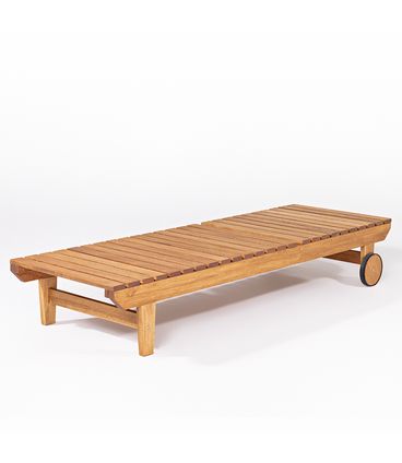 Espreguiçadeira Recanto Madeira Stain Cor Jatobá - 15678