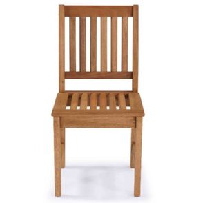 Cadeira Recanto Reta Stain Jatoba 44cm - 60404