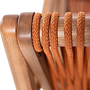 Poltrona Creta Corda Ocre Base Avela - 72553