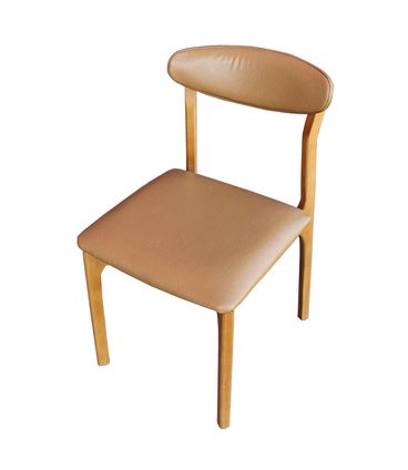 Cadeira Irlanda Assento Star Caramelo Base Imbuia - 74816