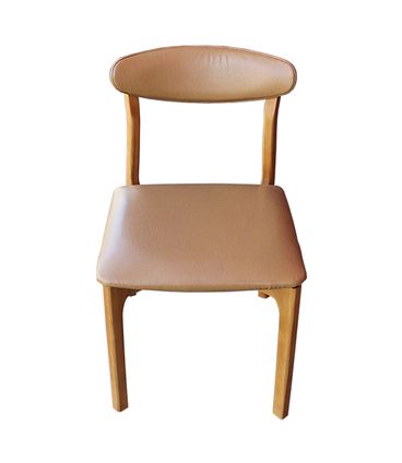 Cadeira Irlanda Assento Star Caramelo Base Imbuia - 74816