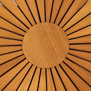 Mesa de Jantar Tune Base Preta Tampo Mel 140cm - 72493