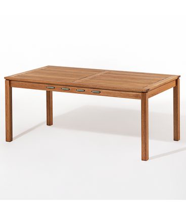 Mesa Jantar Trama Stain Jatobá Corda Verde Oliva 140cm - 78550