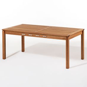 Mesa Jantar Trama Madeira Stain Jatobá Corda Areia 180cm - 64322