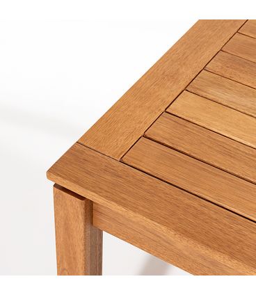 Mesa Jantar Trama Madeira Stain Jatobá Corda Ocre 220cm - 78554