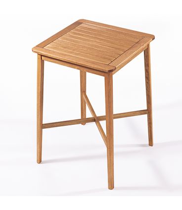 Mesa Bistro Trama Quadrada Stain Jatoba 100cm - 67232
