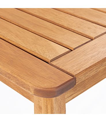 Mesa Bistro Trama Quadrada Stain Jatoba 100cm - 67232