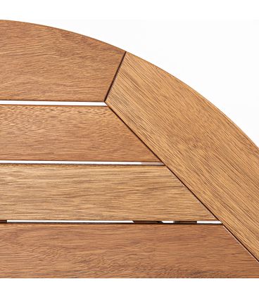 Mesa Export Redonda Madeira Stain Jatobá 120cm - 15682