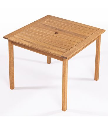 Mesa Export Quadrada Madeira Stain Jatobá 90cm - 16521