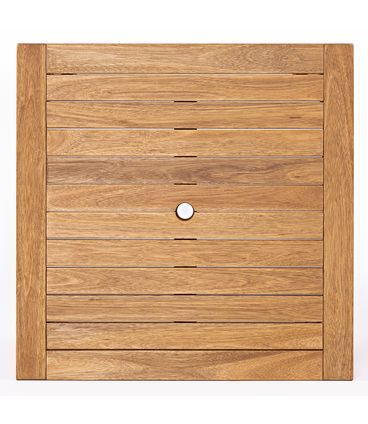 Mesa Export Quadrada Madeira Stain Jatobá 90cm - 16521