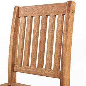 Cadeira Recanto Reta Stain Jatoba 44cm - 60404