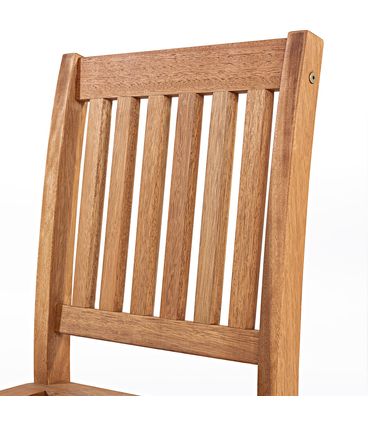 Cadeira Recanto Reta Stain Jatoba 44cm - 60404