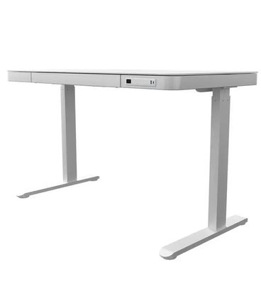 Mesa Regulagem Altura Elétrica Elements Musa Branca 120cm - 77577