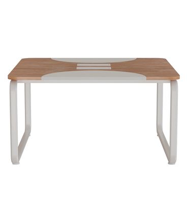 Mesa Estação Elements Leone 2 Lugares Branca Carvalho - 77566