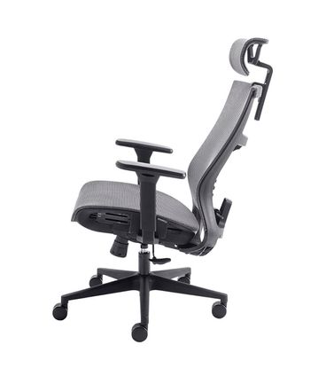 Cadeira Ergonômica Elements Vertta Pro Cinza e Preta - 78708
