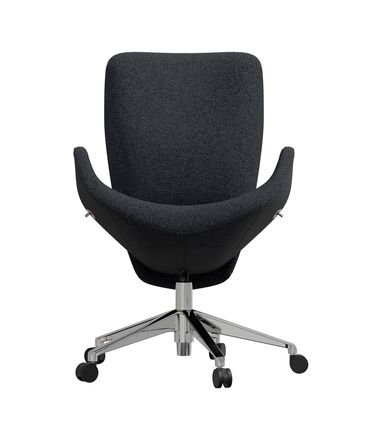 Cadeira Ergonômica Elements Soffio Preto Chumbo - 78116