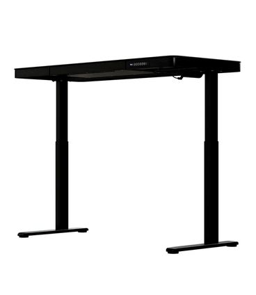 Mesa Regulagem Altura Elétrica Elements Musa Preta 140cm - 78733