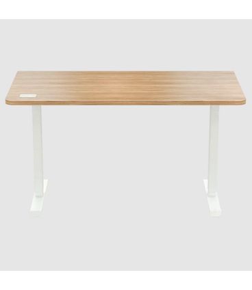 Mesa Regulagem de Altura Elements Misch Pro Branco e Carvalho - 78735