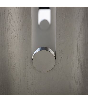 Mesa Jantar Alesca Retangular Carvalho Titanium 180cm - 78852