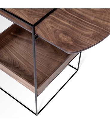 Aparador Tarsila Nogueira Base Preto Acetinado 180cm - 78944