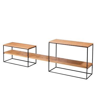 Sofá Table Venezza Traseiro Extensível Amêndoa 200cm - 78953