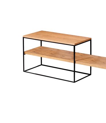Sofá Table Venezza Traseiro Extensível Amêndoa 200cm - 78953
