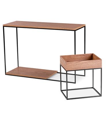 Sofá Table Venezza Lateral Extensível Amêndoa 90cm - 78956