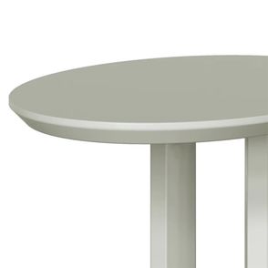 Mesa Auxiliar Ariel Tampo e Base Off White 70cm - 76400