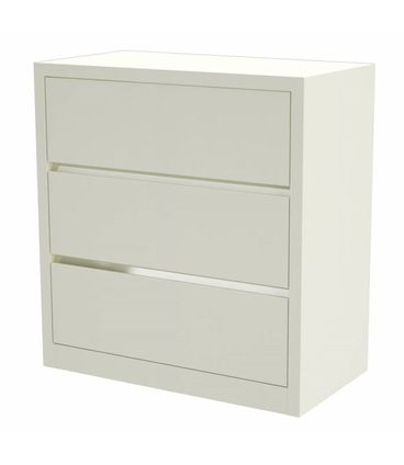 Cômoda Lyra 3 Gavetas Off White 90cm - 56902