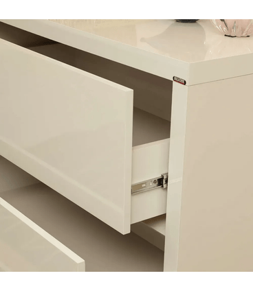 Cômoda Lyra 3 Gavetas Off White 90cm - 56902