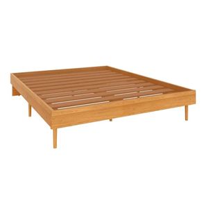 Base Cama Queen Sonare Freijó Pés Madeira 158X188cm - 79062