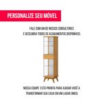 Cristaleira Crono Nature Porta Vidro 183cm - 78581