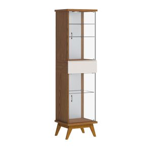 Cristaleira Crono Freijo Com Off White 183cm - 79090