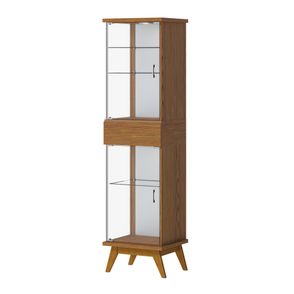 Cristaleira Crono Freijo Porta Vidro 183cm - 79091