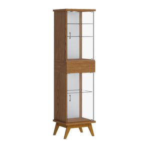 Cristaleira Crono Freijo Porta Vidro 183cm - 79091