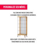 Cristaleira Opus Nature Portas de Vidro 179cm - 73412 73412