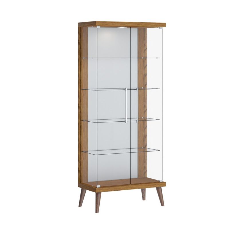 Cristaleira Opus Freijó Portas de Vidro 179cm - 79094