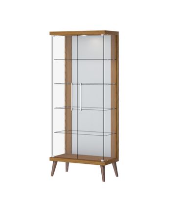 Cristaleira Opus Freijo Portas de Vidro 179cm - 79094